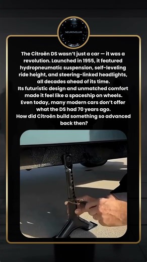 CITROËN DS: FUTURE TECH FROM 1955 🚗 #Innovation #ClassicCars