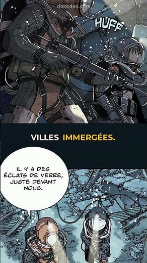 The Earth is swallowed up… and the monsters of the deep are hunting 🌊😱 #leviathan #manhwa #webtoon