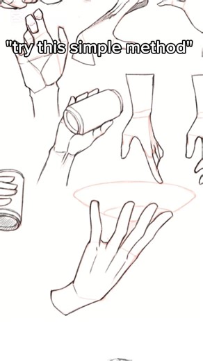 Manga Tuto | How to draw hands with a simple technique prt 2 #art #drawing #illustration #anatomy #drawing #artwork #shorts #sketch #tutorial #manga... | Instagram