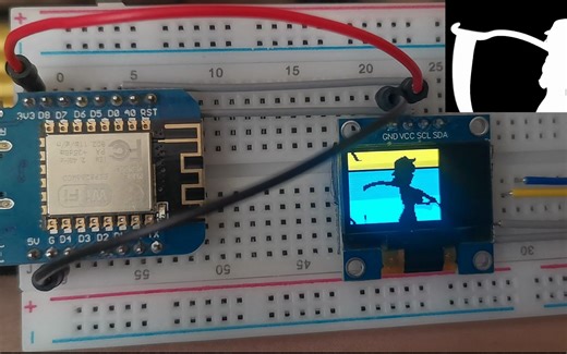 ESP8266 播放Bad Apple