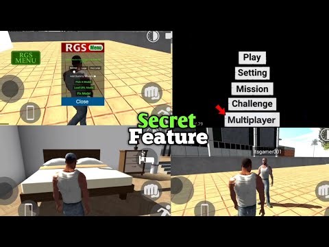 Multiplayer Mode + RGS Menu features in Indian Bike Driving 3D New update 