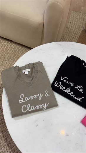 Have you seen this cutie from Kim Gravel for QVC? You know I love wearing positivity where everyone can see it 💕💕 These are size S..QVC sizing as usual! Link: https://liketk.it/5MiQ2 Any links I post may earn me a commission. I am 100% committed to only recommending and posting things I love and use IRL💕 | Jennifer Coffey