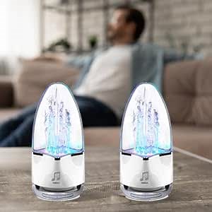 Water Dancing Speaker, Bluetooth Wireless Speaker, TWS Function, Portable Wireless Speaker, Perfect for a Christmas Party, Bt 5.3, S/N Ratio:≤ 75dB