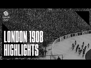 Footage from the first ever London Olympic Games in 1908