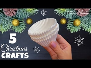 5 Easy Christmas Craft Ideas! ✨ Christmas decorations 2025