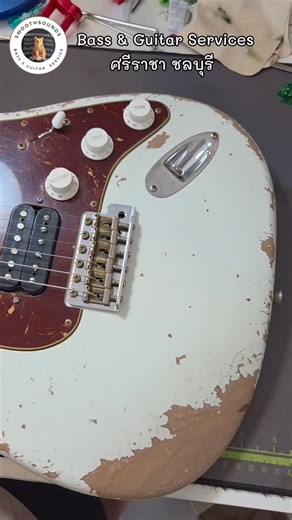 Fender Custom Shop Setup #smoothsounds #setupguitar #ร้านซ่อมกีตาร์ชลบุรี #fender #fendercustomshop | Smoothsounds : Bass & Guitar Service