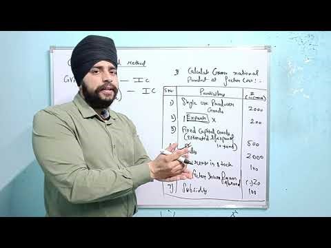 value added method numericals class 12th | Measurement of national income | Formula and questions
