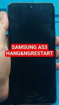 Ketika samsung hang&ngrestart saat spiker bunyi
