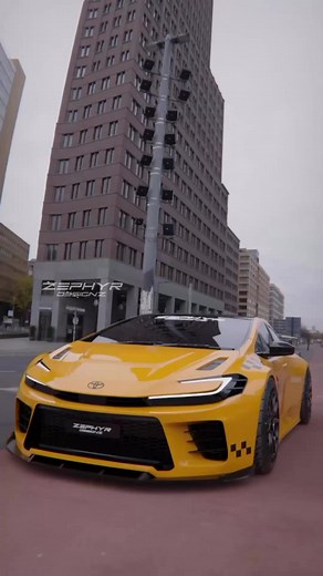 Prius Zephyr Taxi Edition 🔥😂! Yessir, Your uber pulled up! #prius #toyota #reelstiktok