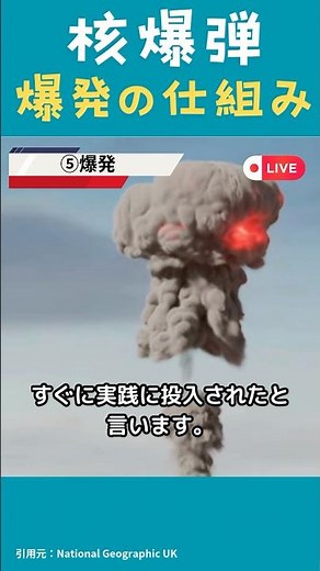 核兵器の仕組み。ウラン型原子爆弾「リトルボーイ」を例に。