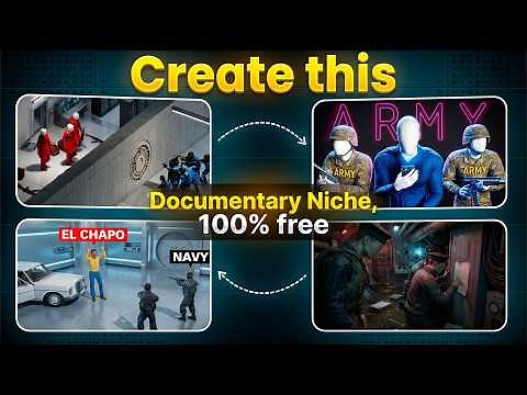 Create This Viral 3D Documentary Niche | 100% FREE With Ai