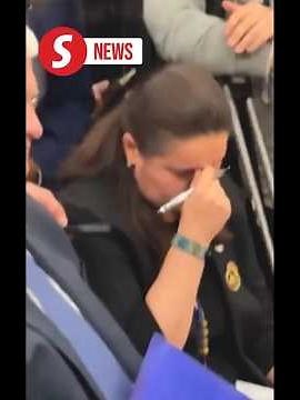 Ukrainian ambassador reacts during Trump-Zelenskiy clash in Oval Office