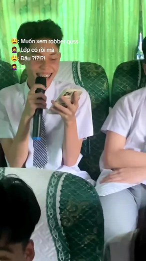 School Bus Rap Performance: Students in Action