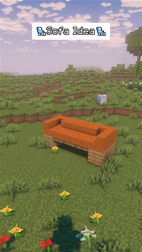 Aesthetic Sofa Idea in Minecraft! 💺✨