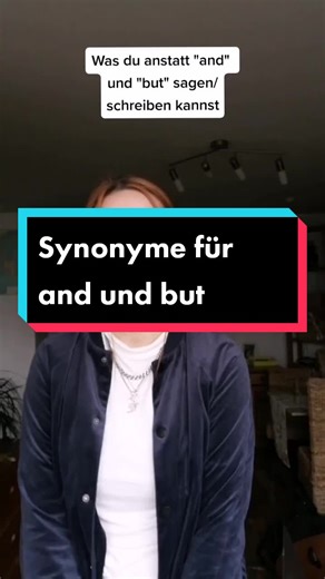 Synonyme für and und but - Lehrerin, Schule, Lernen mit TikTok