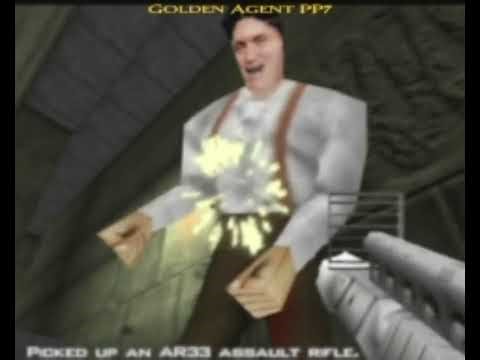 Aztec Secret Agent - Full Level Play (Goldeneye 007 N64)