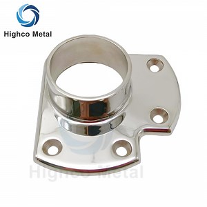 [Hot Item] Stainless Steel 50.8mm Railing Corner Base Flange