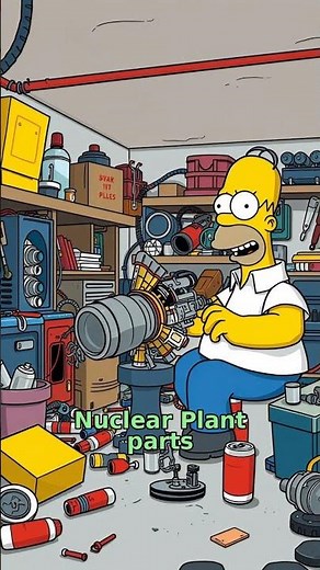 The Simpsons Homer's Donut Rocket to Mars | 90s Cartoon Nostalgia Adventure