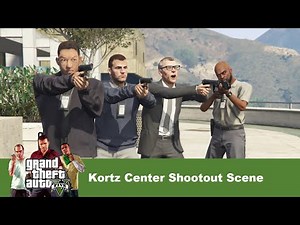 GTA 5 - Kortz Center Shootout Scene