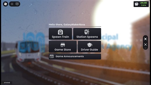 First Tour of Legacy Fleet AB BA Trainset JEANNE'S RAPID TRANSIT AUTHORITY