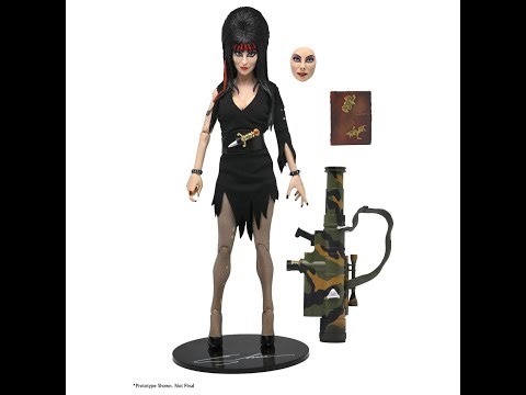 NECA Elvira: Mistress of the Dark Commando Elvira 31 Horror Toys in 31 Days