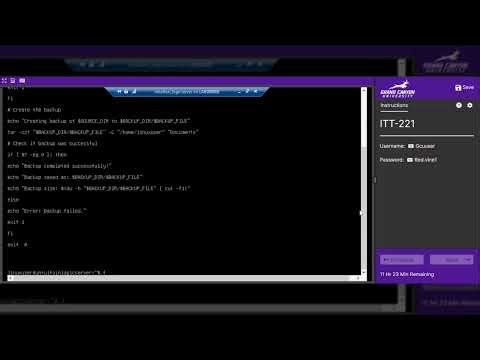 ITT-221 Bash Scripting