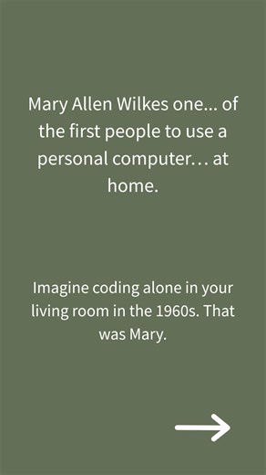 She Built the First Home Computer! 🖥️ Mary Allen Wilkes #WomenInTech #CyberHistory | That GIRL IN TECH