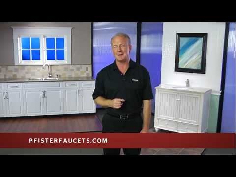 Installing a Pfister 2-Handle Kitchen Faucet with a Sidespray - Harbor Collection