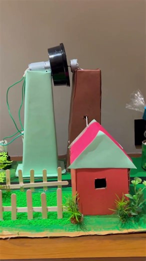 Windmill science project #science #scienceexperiment #school #sciencefacts