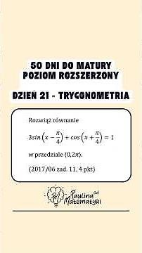 Sine and cosine in one equation - you must always do THIS step ❗📐