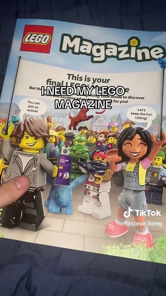 @LEGO don’t cancel Lego magazine!!! #legolife #legomagazine #lego