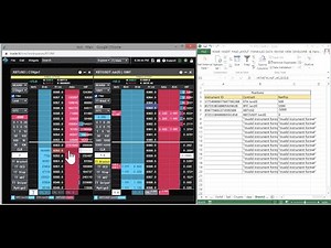 Use RTD to track all of your fills in an Excel spreadsheet.