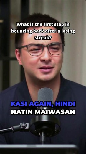 What is the first step in bouncing back after a losing streak? #trading #crypto #forex #fyp | TitoVlogs