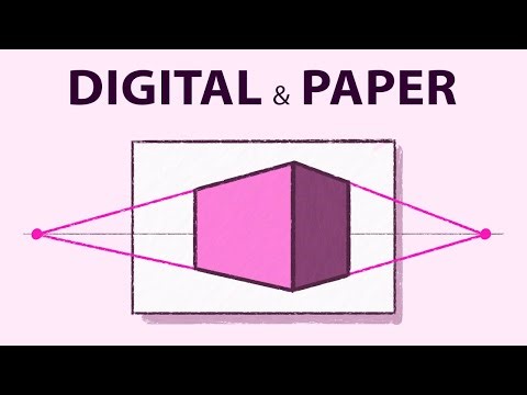If Vanishing Points are OFF the canvas - 8 techniques