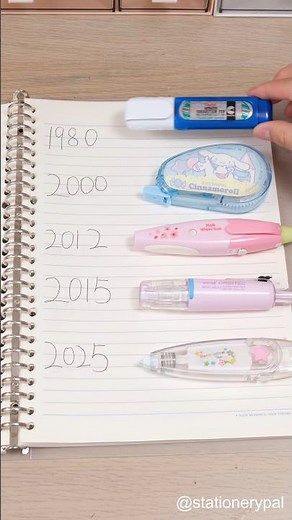 Correction tapes from different eras. #shorts