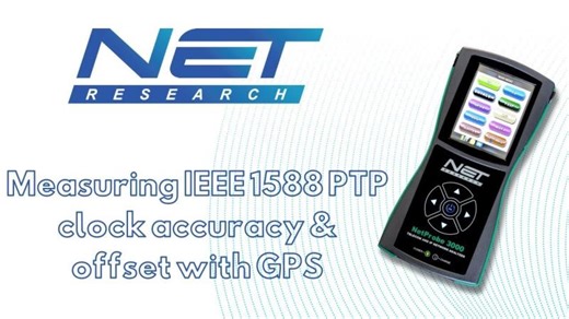 Measuring IEEE 1588 PTP clock accuracy & offset with GPS