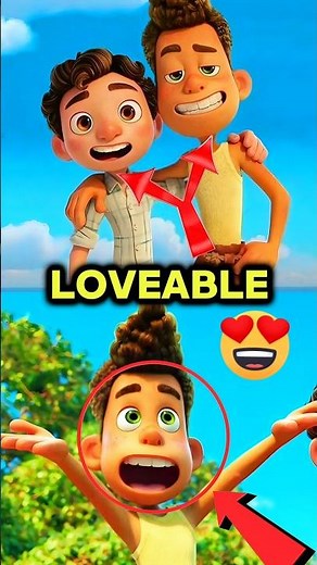 Alberto's Funniest Secret 😂🤯 #Luca #Pixar #lucattheory #shorts #alberto