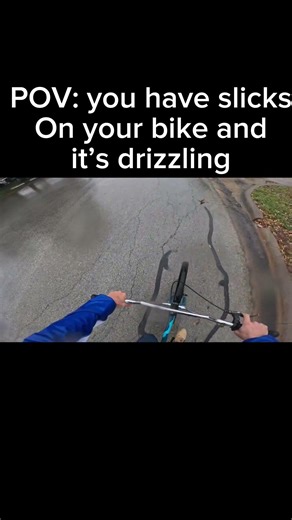 The GoPro didn’t catch any of the water going up my arse… #bike #funny #wet #viral #fyp #rain