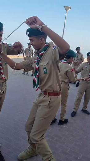 Scouting Drill Techniques: A Group Training Session