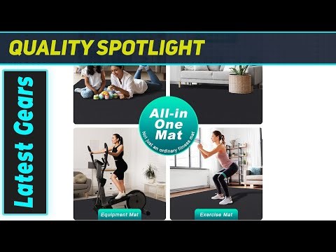 `Cheete Large Exercise Mat: The Ultimate Home Gym Upgrade