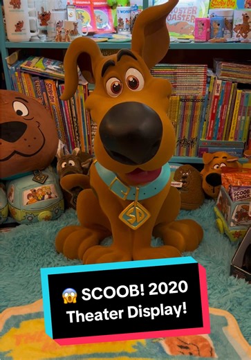 Replying to @Kerr MacHattie We were recently (3 months ago 😭) gifted this SCOOB! 2020 Theater Display that a very kind follower found on Facebook marketplace!! 🧡💚🩵 THANK YOU SO MUCH FOR THIS BEAUTIFUL & RARE COLLECTIBLE!! (I’m sorry this video took so long to upload!) #scoobydoo #collection #Canada #scoob #collector