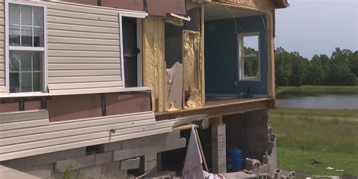 Fulton County, Ark., homeowners clean up tornado damage