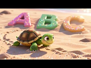 Learn ABCs with Turtle 🐢🔤 Fun Alphabet Song for Kids | Turtle's ABC Adventure
