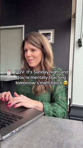 How I Beat the Sunday Scaries As A 5th Grade Math Teacher (Math Daily 3)