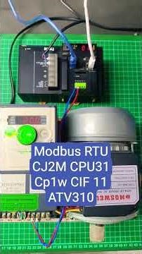 Modbus RTU on PLC Omron CJ2M CPU31 + CIF11 + ATV 312