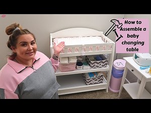 How To Assemble A Baby Changing Table | Delta Children Wilmington Changing Table