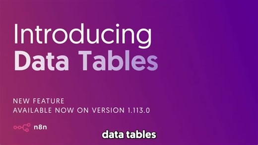 Discover n8n Data Tables: A Native Database for Your Workspace | Alex Cinovoj posted on the topic | LinkedIn