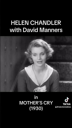 Helen Chandler and David Manners in MOTHER’S CRY (1930)! #classicfilm #filmhistory