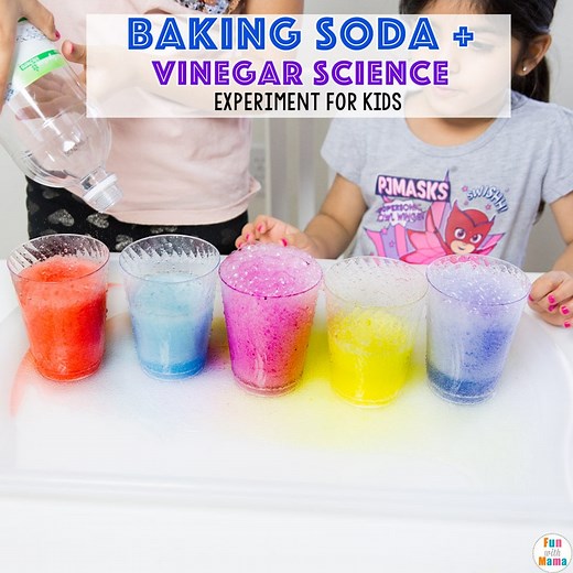 Baking Soda And Vinegar Reaction