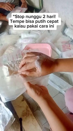 Cara Cepat Buat Tempe Putih untuk Kripik Tempe